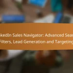 LinkedIn Sales Navigator: Advanced Search Filters, Lead Generation and Targeting
