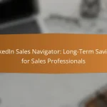 LinkedIn Sales Navigator: Long-Term Savings for Sales Professionals